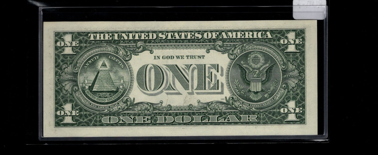 Star Note One Dollar Bill 1981 $1 G* Block Chicago Run 7 UNC