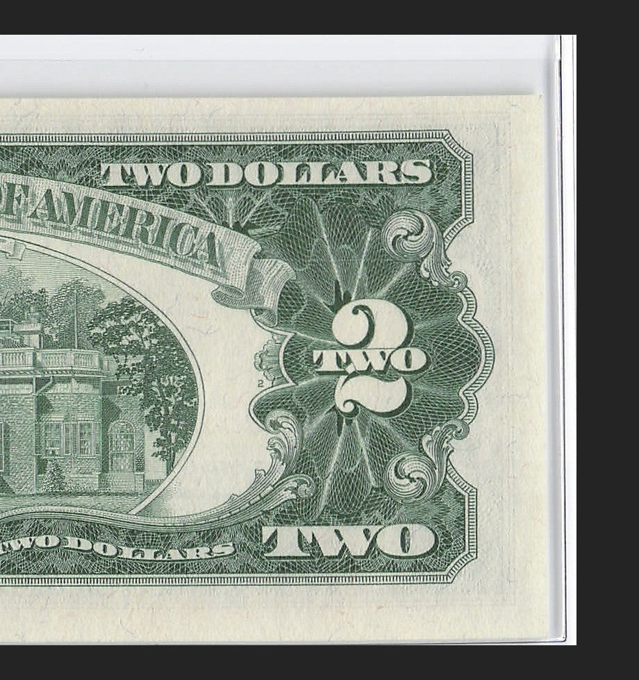 Double Repeater Fancy Serial Number Two Dollar Red Seal 1963 0s 5s 1s 9s