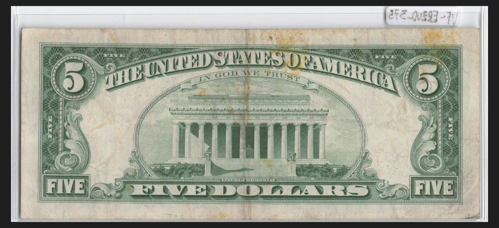 Repeater Star Note Fancy Serial Number Five Dollar Red Seal 1963 *A 0s 1s 7s 9s