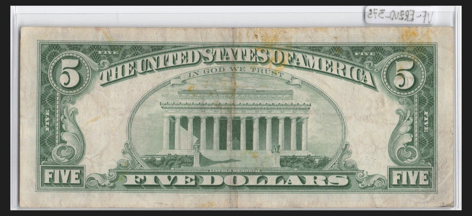 Repeater Star Note Fancy Serial Number Five Dollar Red Seal 1963 *A 0s 1s 7s 9s
