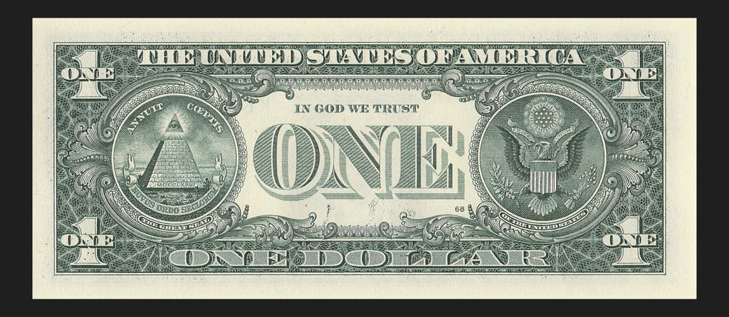 Radar Fancy Serial Number One Dollar Bill 2021 $1 KC Palindrome 5s 6s 7s