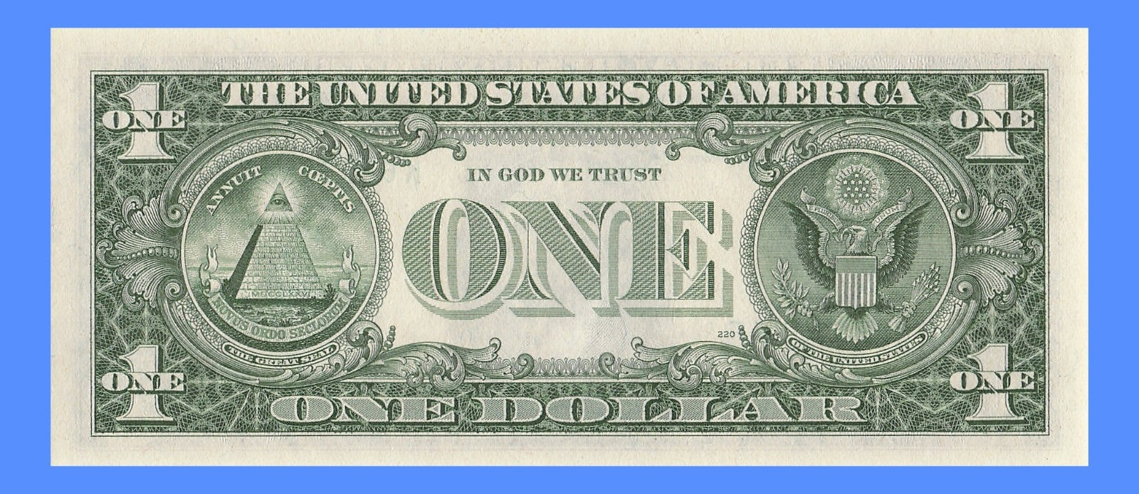 Radar Fancy Serial Number One Dollar Bill 1985 2s 5s 6s 7s KF Block