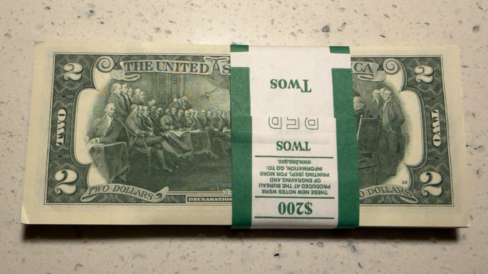 NEW 2021 $2 Star Notes E* Block Richmond SEQUENTIAL FROM BEP PACK LOT OF 1 NOTE