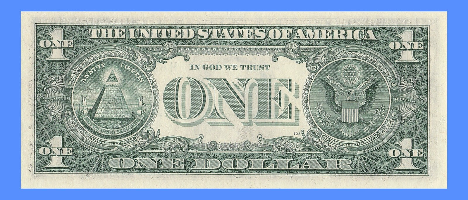 Radar Fancy Serial Number One Dollar Bill 1981 2s 1s 6s 7s HA