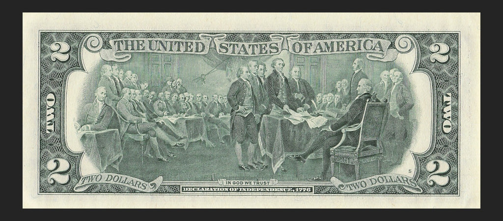 Binary Low Serial Number Star Note Two Dollar Bill H00004040* 4s 0s St Louis