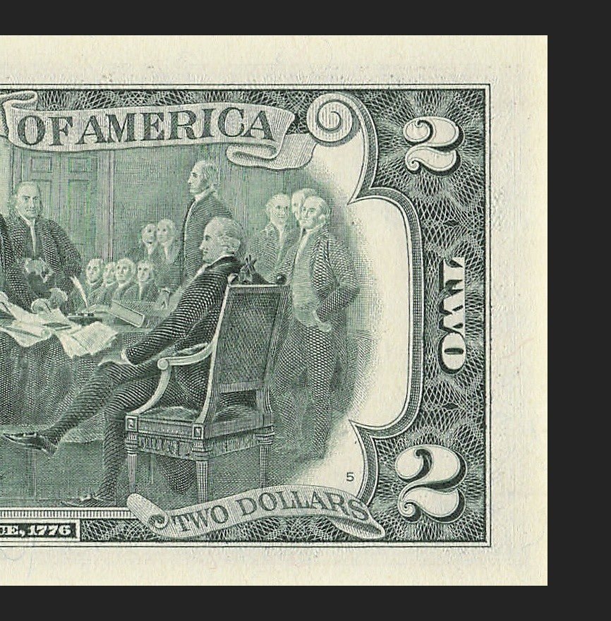 Binary Low Serial Number Star Note Two Dollar Bill E00004040* 4s 0s Richmond