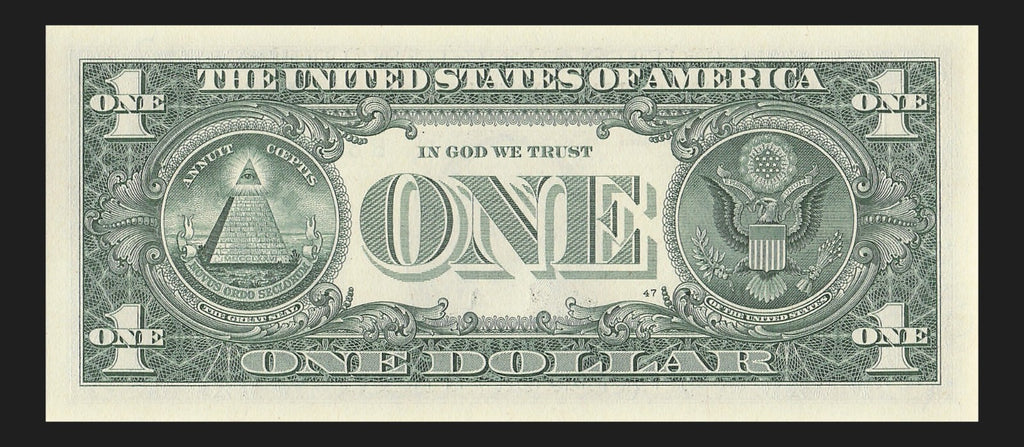 Radar Fancy Serial Number One Dollar Bill 2021 $1 BC Palindrome 2s 4s 8s