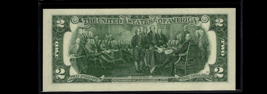 NEW 2021 $2 Flipper Fancy Serial Number Two Dollar Bill 0s 6s 8s Five in a Row