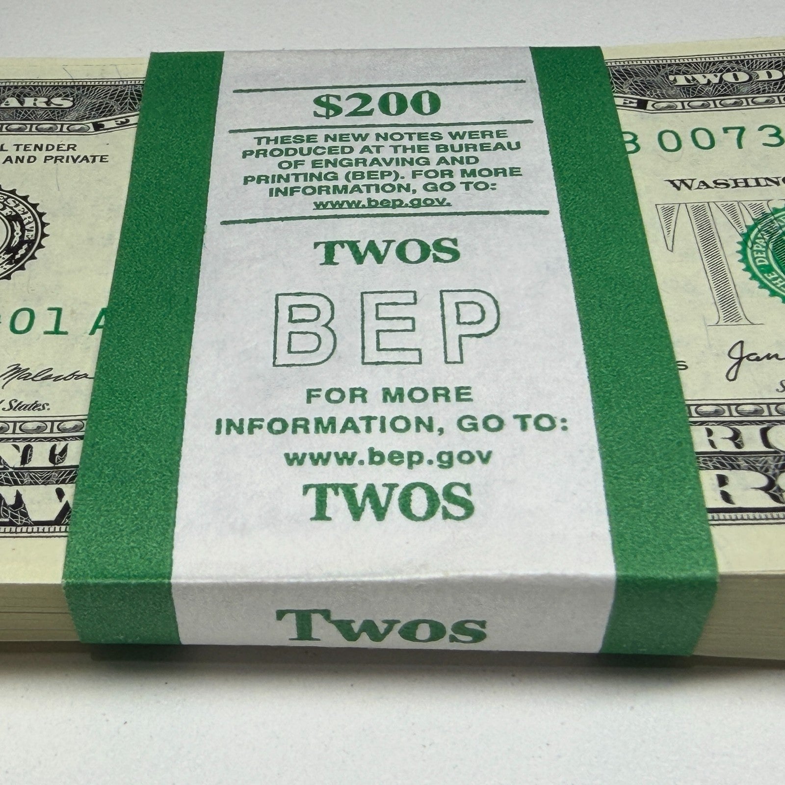 NEW 2021 $2 Two Dollar Bill New York JAMES BOND 007 SEQ From PACK BUYING 1 NOTE