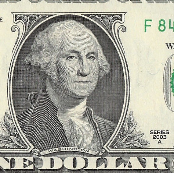 Repeater Fancy Serial Number One Dollar Bill 2s 4s 6s 8s 2003A FH Block
