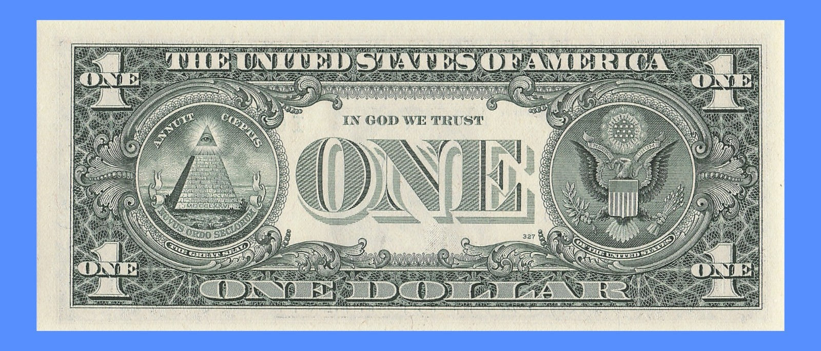 Repeater Fancy Serial Number One Dollar Bill 0s 2s 5s 6s 1988 IA Block