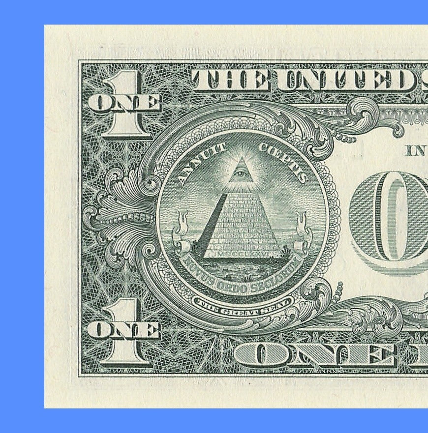 Repeater Fancy Serial Number One Dollar Bill 2s 4s 6s 0s 2003A LA Block