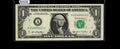Radar Fancy Serial Number One Dollar Bill 2s 1s 4s 5s AC Block $1 2021 UNC