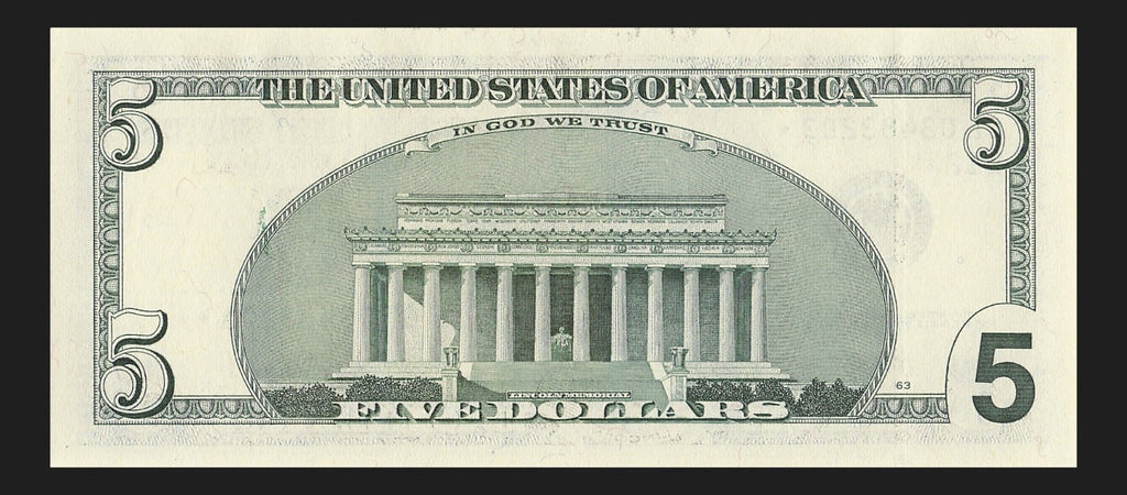 Star Note Five Dollar Bill 2001 $5 CL* San Francisco Run 2 UNC 1.92 Million