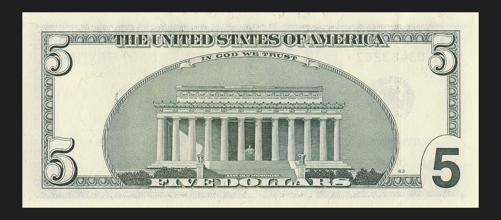 Star Note Five Dollar Bill 2001 $5 CL* San Francisco Run 2 UNC 1.92 Million