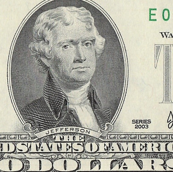 Binary Low Serial Number Star Note Two Dollar Bill E00004040* 4s 0s Richmond