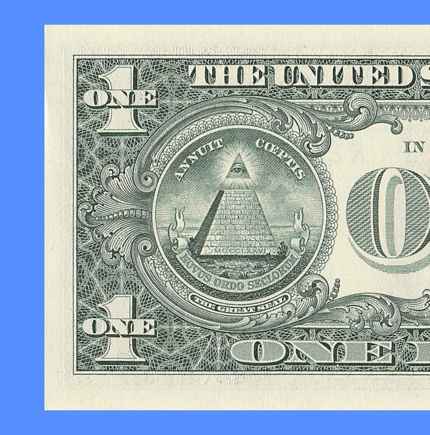Radar Fancy Serial Number One Dollar Bill 3s 2s 6s 2003A KG Block