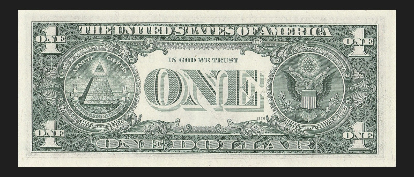 Star Note One Dollar Bill 1969 $1 B* Block New York Run 15 640K UNC Five kind 0s