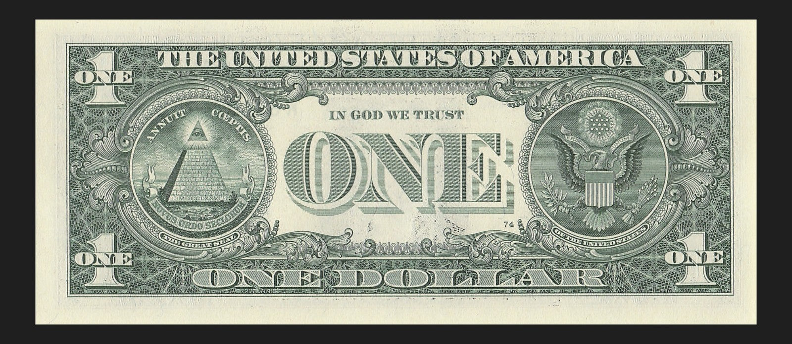 Radar Fancy Serial Number One Dollar Bill 2021 $1 KC Palindrome 3s 8s 9s