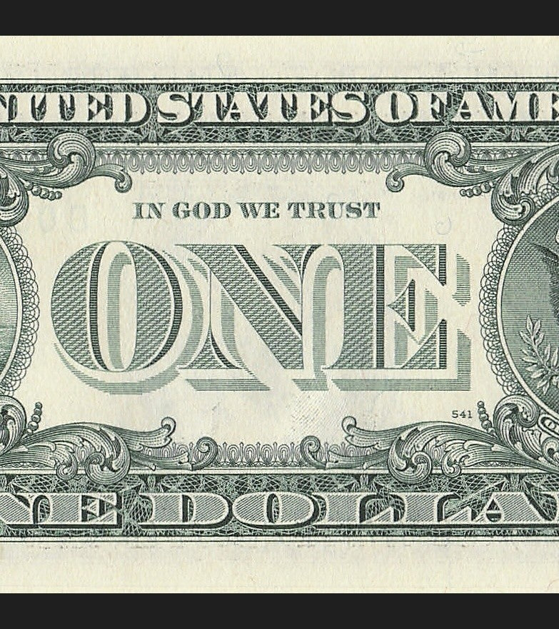 Star Note One Dollar Bill 1995 $1 D* Block Cleveland Run 1 Four in a Row 6s