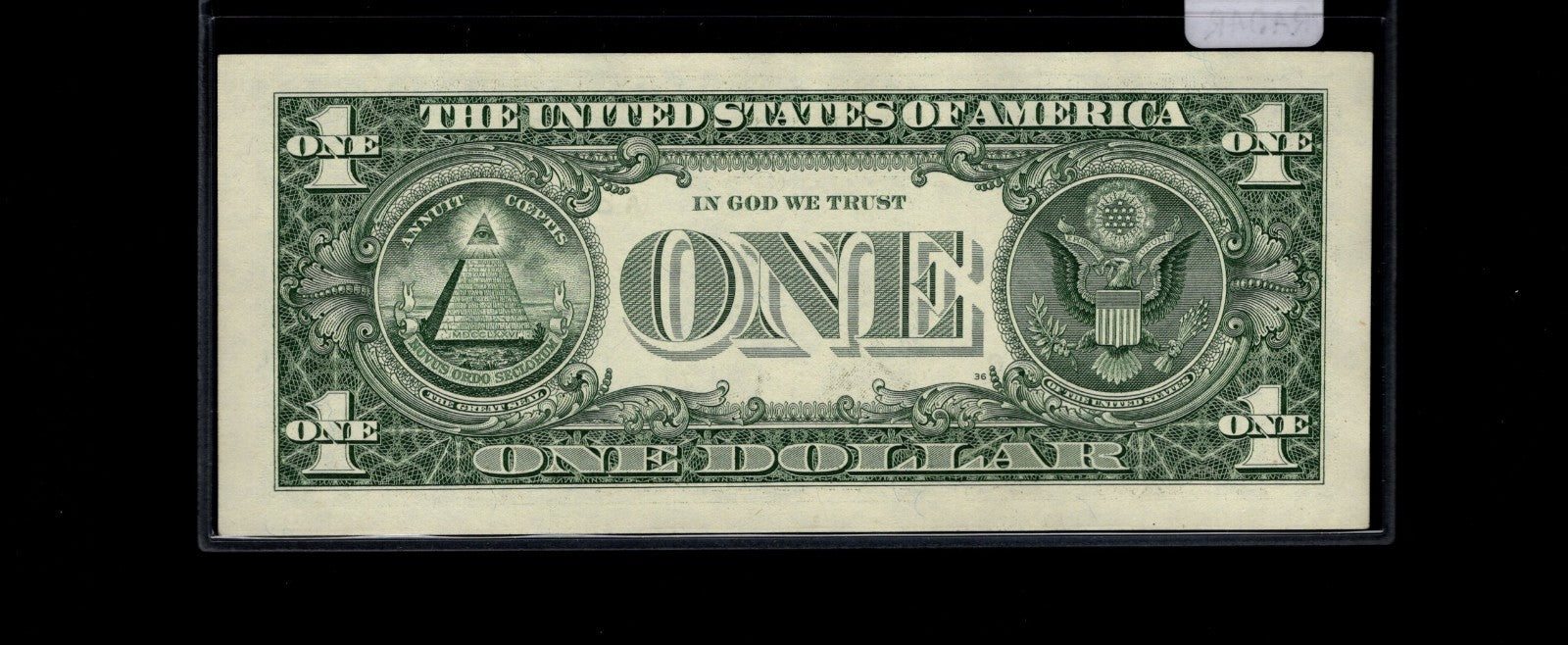 Radar Fancy Serial Number One Dollar Bill 2s 1s 4s 5s AC Block $1 2021 UNC