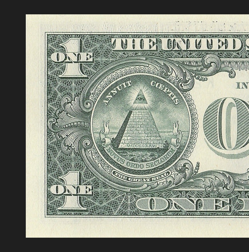 Radar Fancy Serial Number One Dollar Bill 2021 $1 KC Palindrome 2s 7s 3s 5s