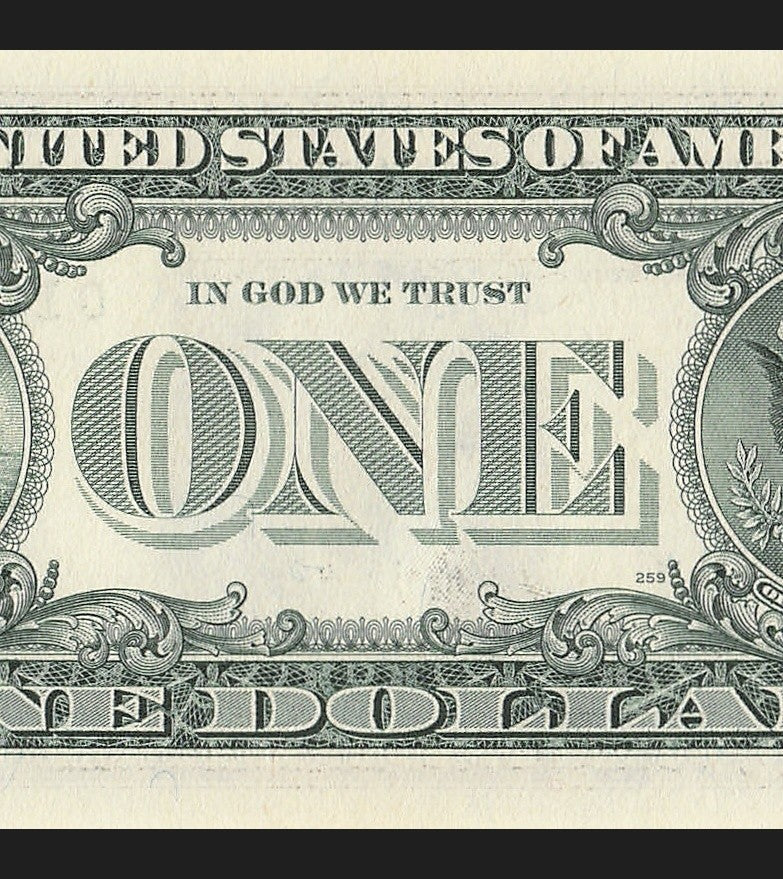 Century Star Note One Dollar Bill 1999 $1 C* Block Philadelphia Date 1889 1989