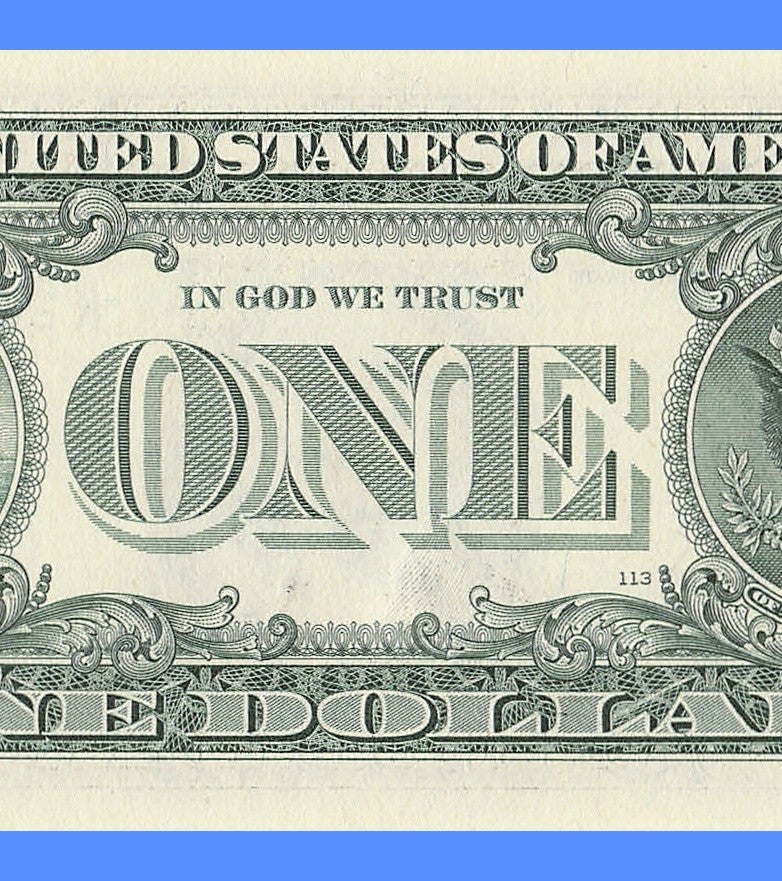 Radar Fancy Serial Number One Dollar Bill 3s 2s 6s 2003A KG Block