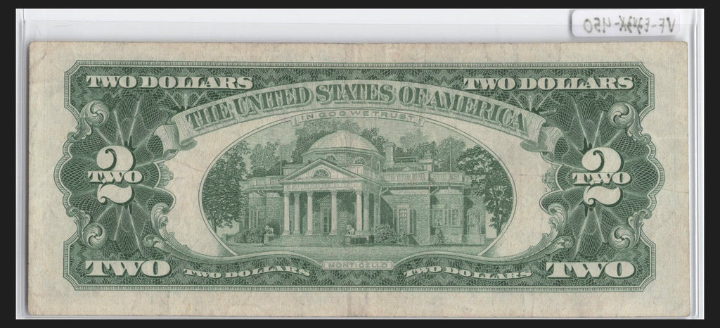 Binary 0s 5s Fancy Serial Number Two Dollar Red Seal Star Note Five in a Row 5s