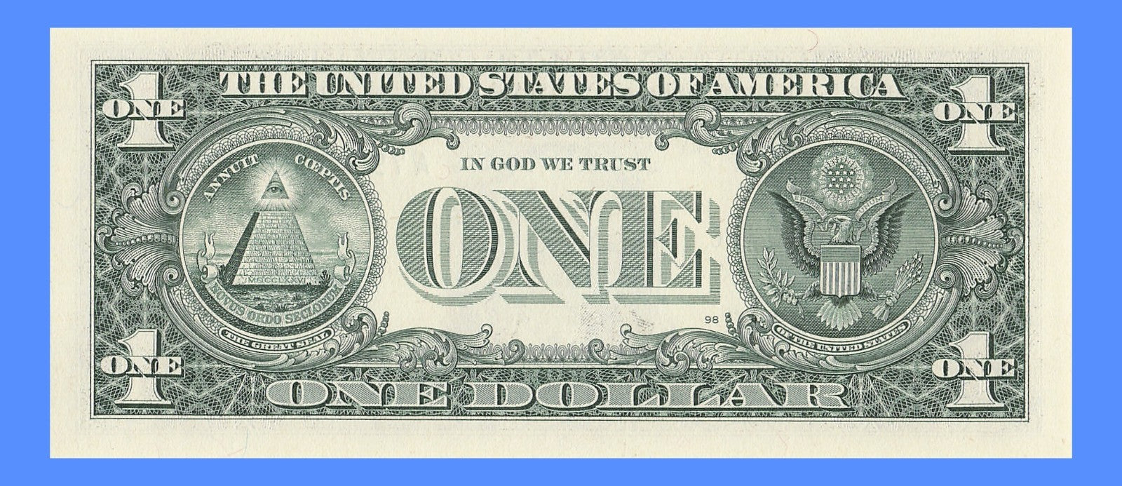 Repeater Fancy Serial Number One Dollar Bill 2s 7s 6s 9s 2006 AF Block