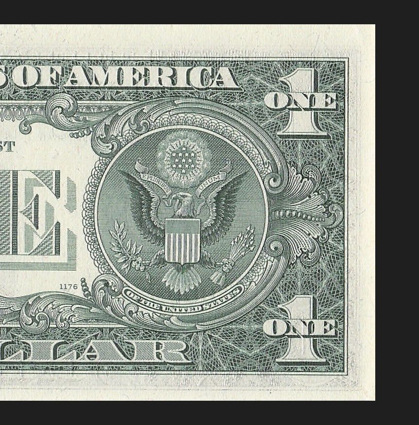 Star Note One Dollar Bill 1969 $1 C* Block Philadelphia Run 1 640K Low Serial