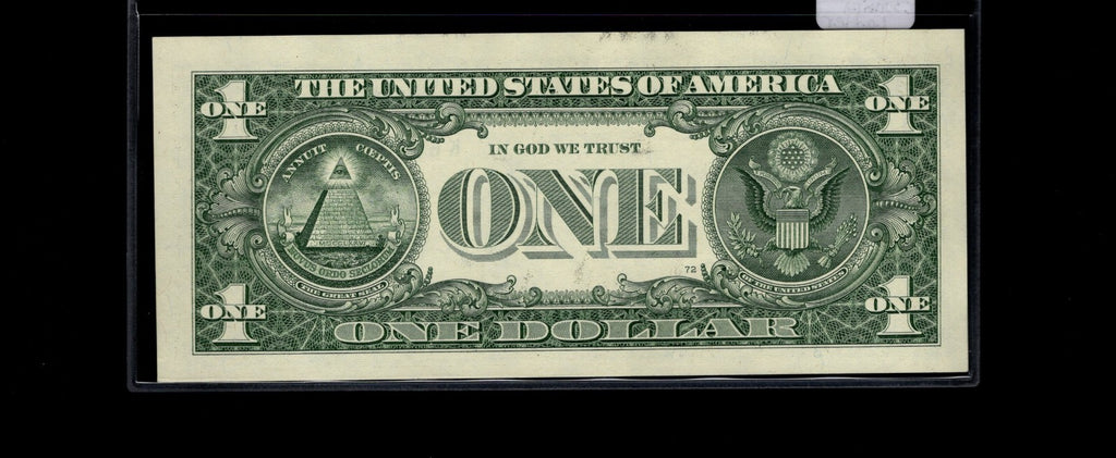 Counting Ladder Fancy Serial Number One Dollar Bill 60 70 80 90 KC Block $1 2021