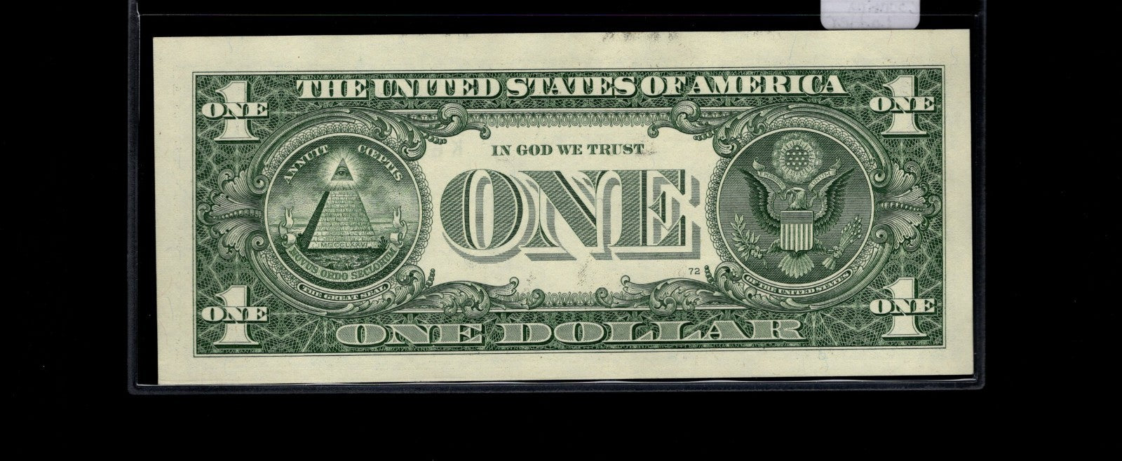 Counting Ladder Fancy Serial Number One Dollar Bill 60 70 80 90 KC Block $1 2021