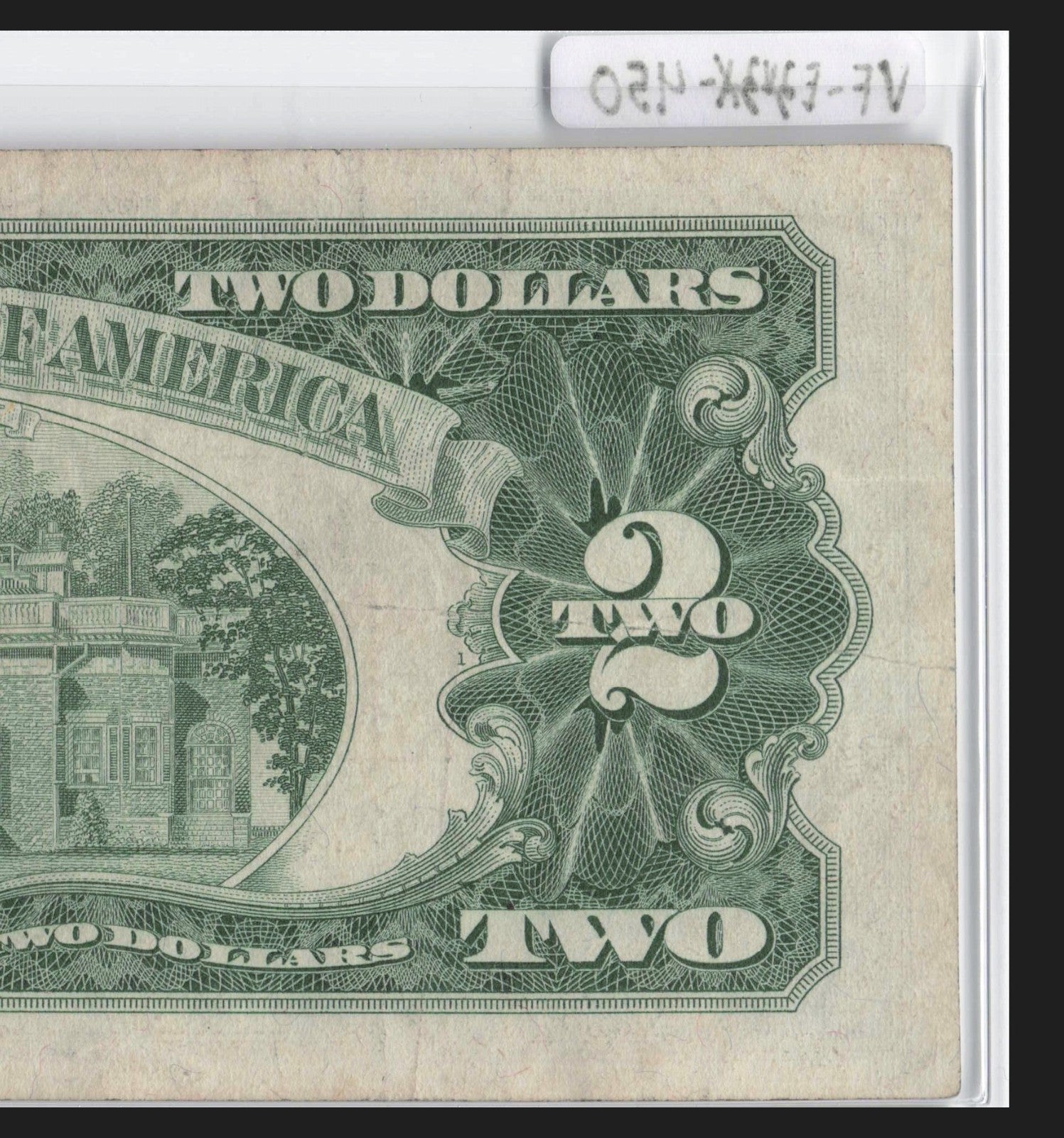 Binary 0s 5s Fancy Serial Number Two Dollar Red Seal Star Note Five in a Row 5s
