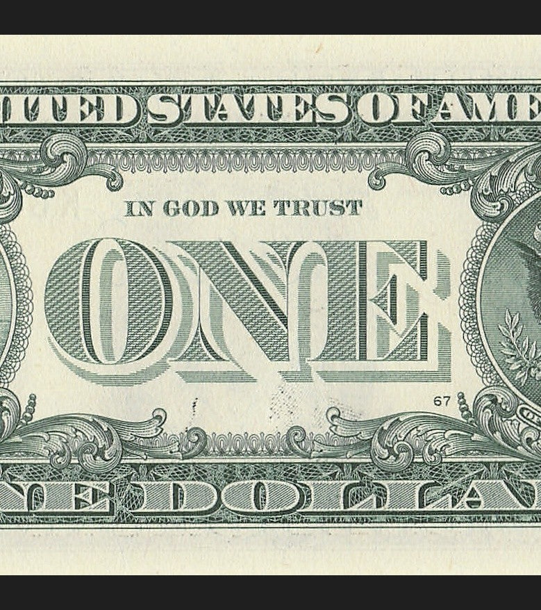 Seven of a Kind 6s One Dollar Bill Fancy Serial Number 2021 $1 KA Block