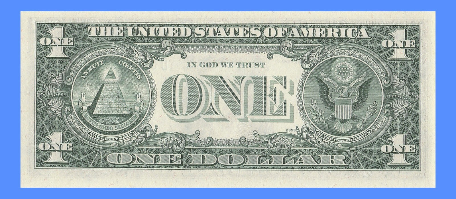 Repeater Fancy Serial Number One Dollar Bill 1977 Richmond 0s 2s 3s 6s DB
