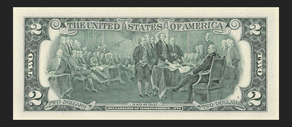 Binary Low Serial Number Star Note Two Dollar Bill E00004040* 4s 0s Richmond